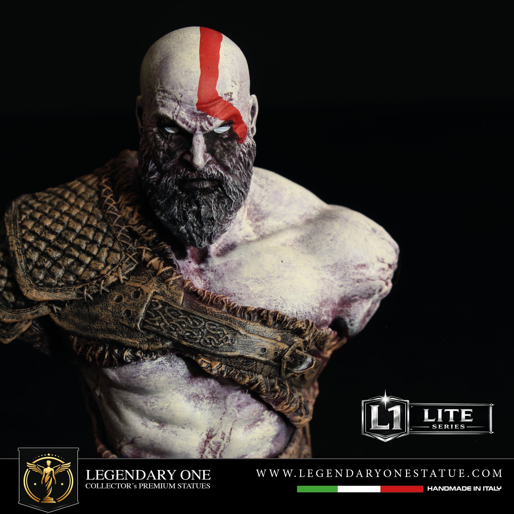 Kratos bust Figure - God of War Statua da Collezione