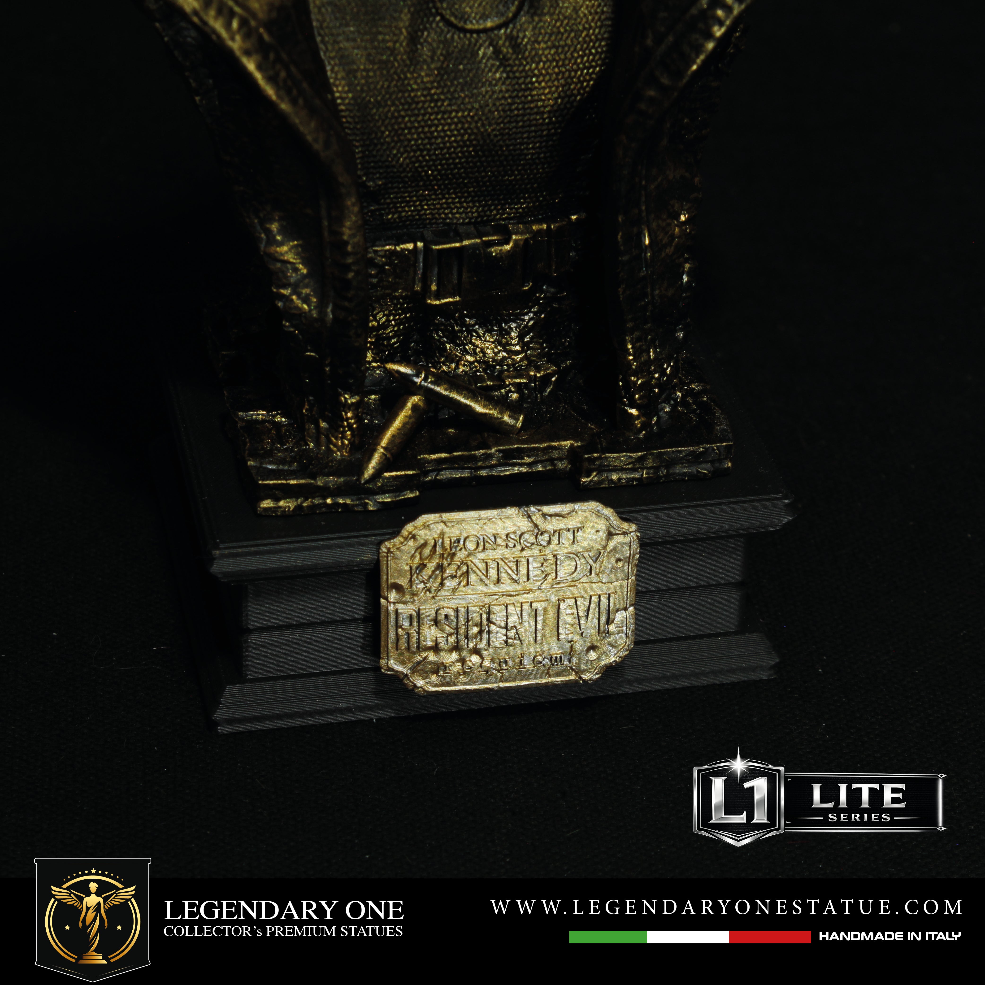 Leon S. Kennedy Bust Figure - Resident Evil Requiem Statua da Collezione
