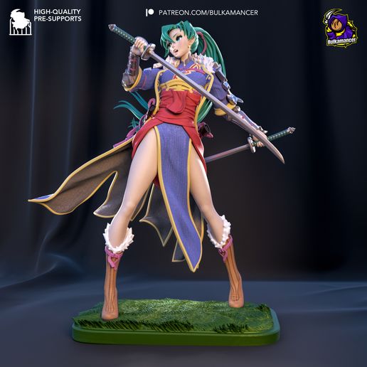 Lyn Fire Emblem statua da collezione IceBreaker Series