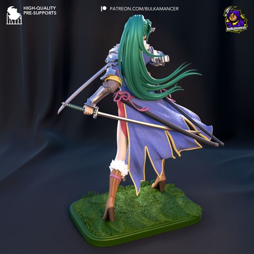 Lyn Fire Emblem statua da collezione IceBreaker Series
