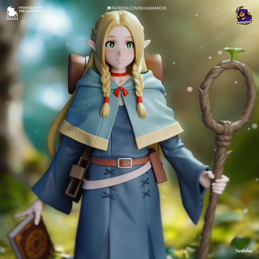 Marcille Dungeon Meshi statua da collezione IceBreaker Series