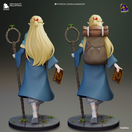 Marcille Dungeon Meshi statua da collezione IceBreaker Series
