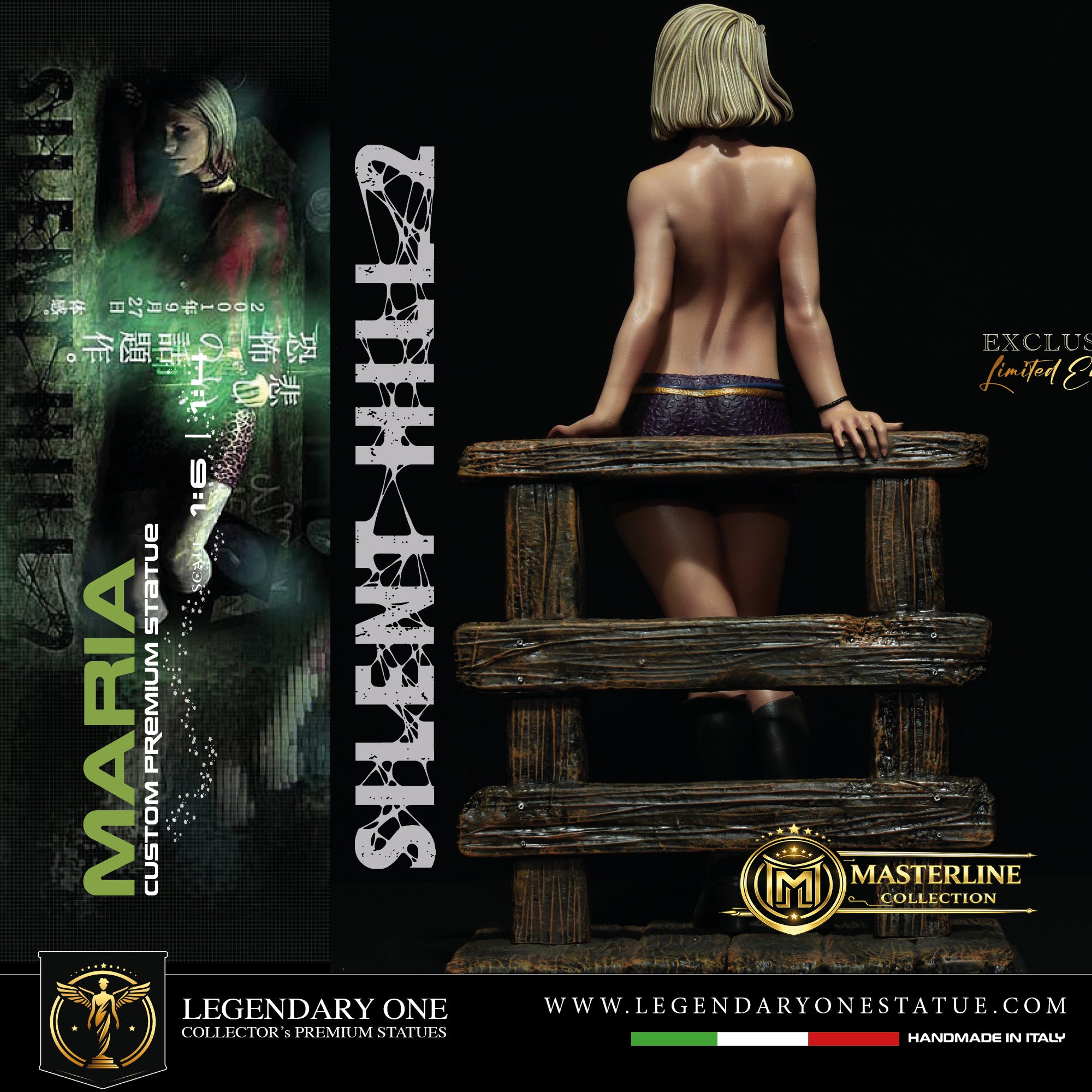 Maria Statua da Collezione - Silent Hill 2 Figure - Real Game Color - scala 1:6 / 1:4