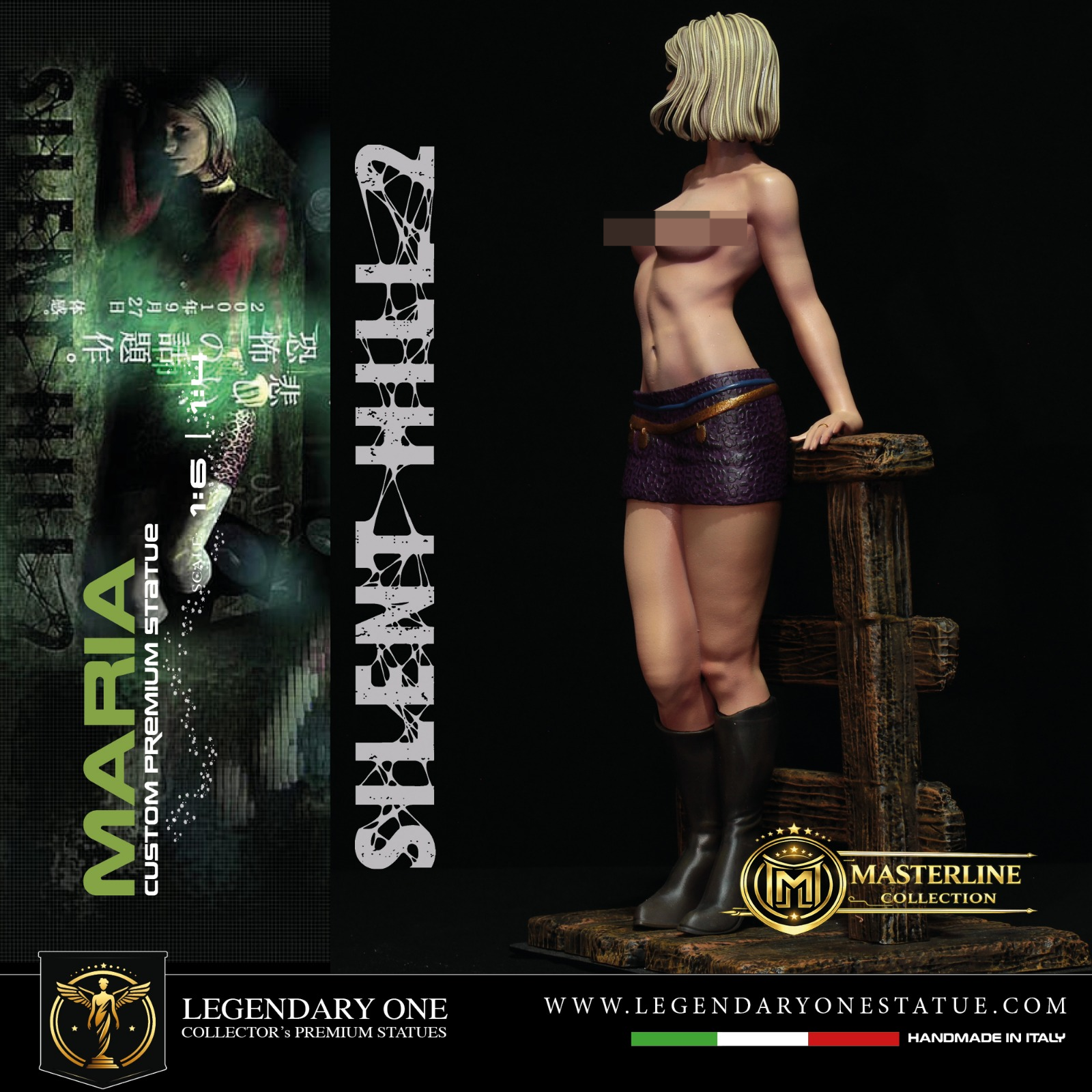 Maria Statua da Collezione - Silent Hill 2 Figure - Real Game Color - scala 1:6 / 1:4