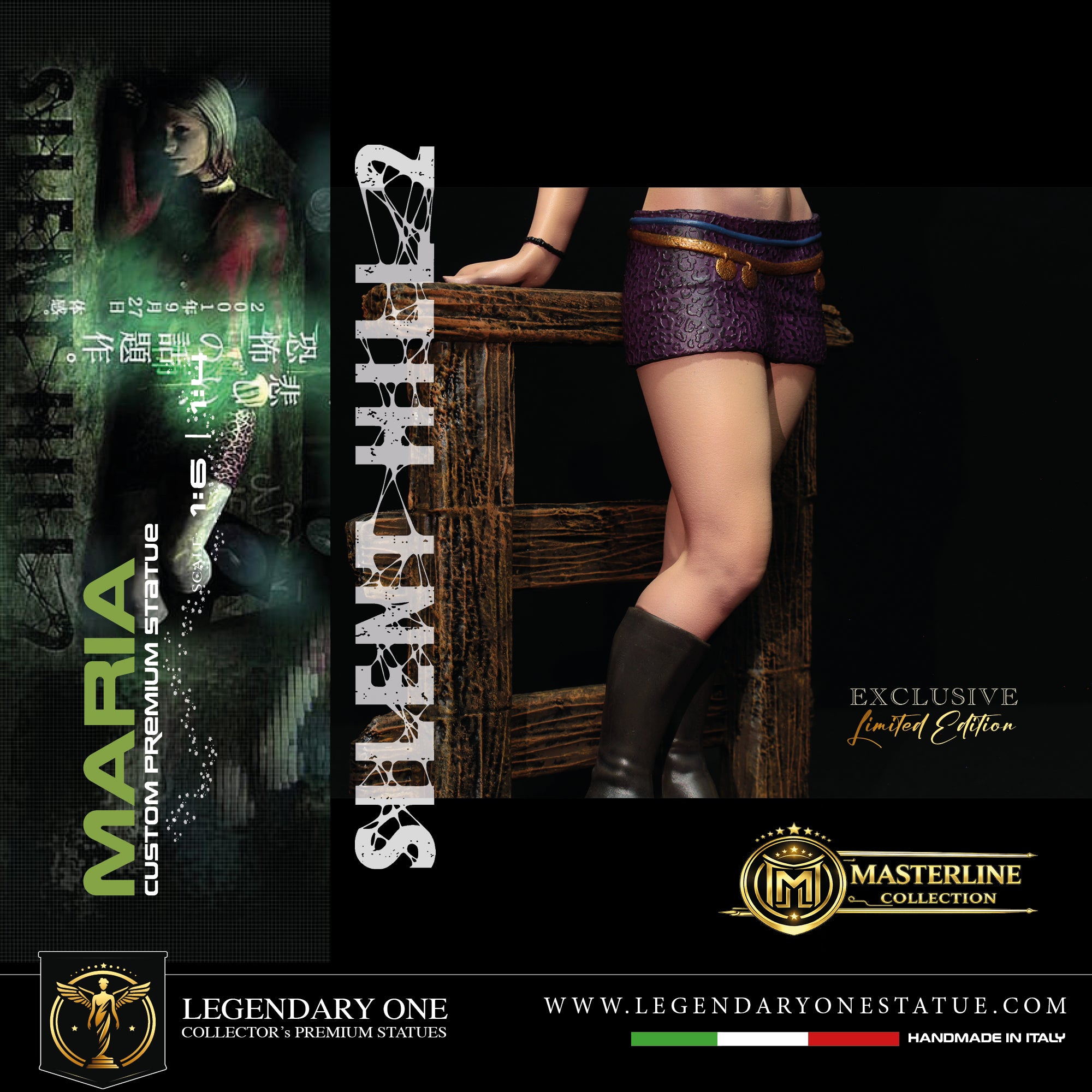 Maria Statua da Collezione - Silent Hill 2 Figure - Real Game Color - scala 1:6 / 1:4