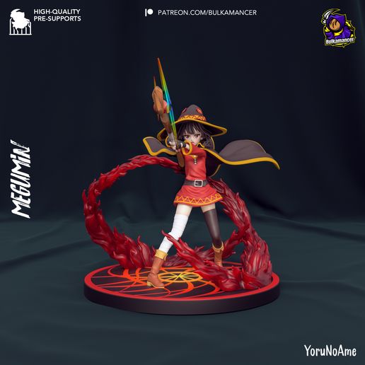 Megumin Konosuba statua da collezione IceBreaker Series