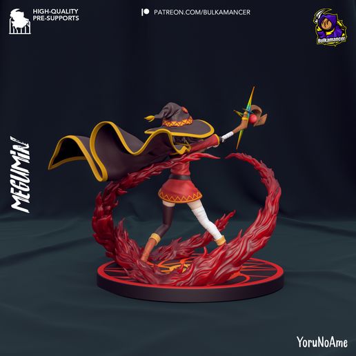 Megumin Konosuba statua da collezione IceBreaker Series