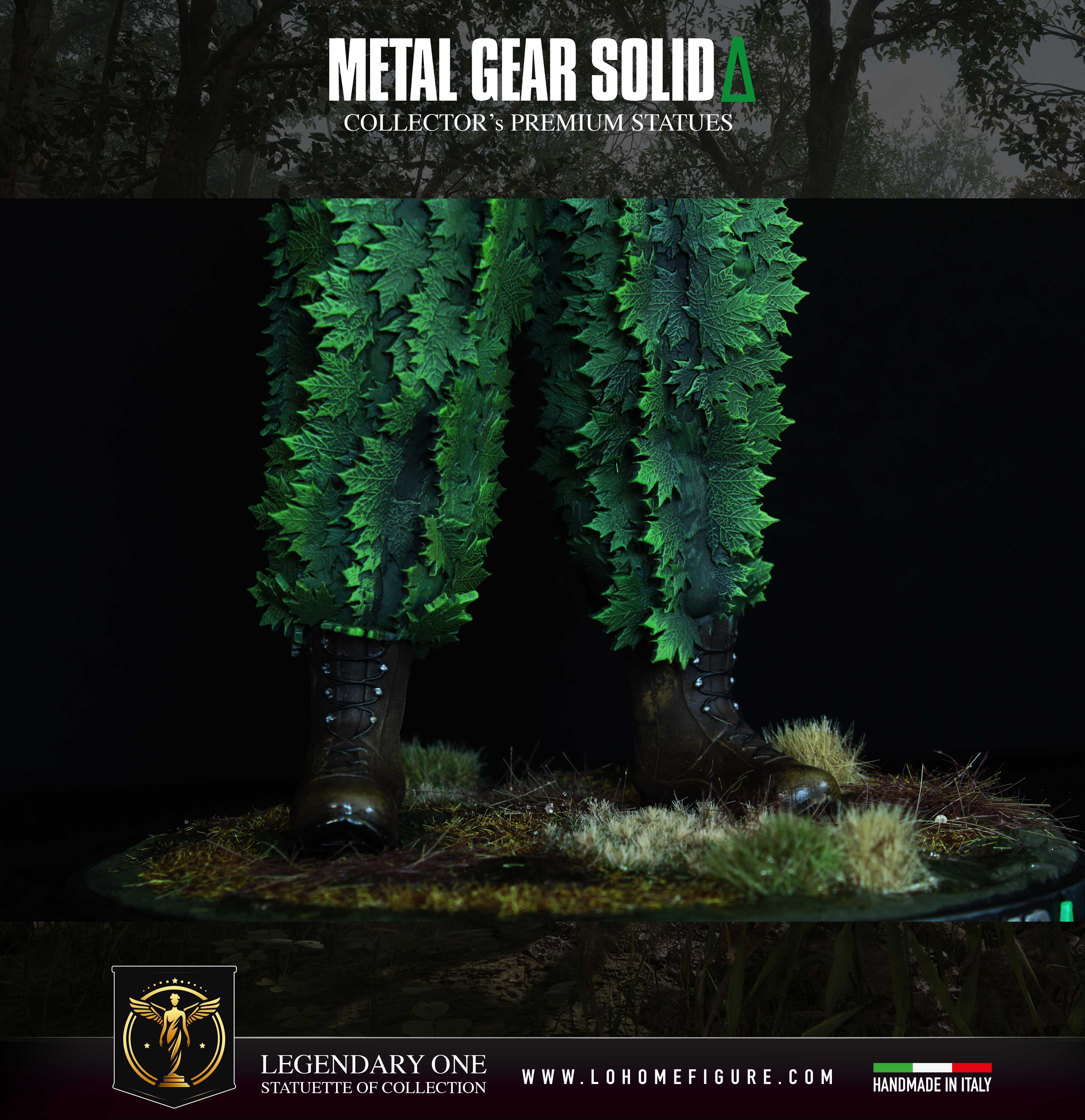 Metal Gear Solid Delta Figure – The End Statua da Collezione – Real Game Color – Sniper Legend Collector Limited Edition – Scala 1:4 / 1:6