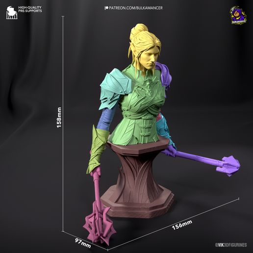 Minthara Baldur's Gate 3 statua da collezione IceBreaker Series
