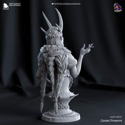 Mizora Baldur's Gate 3 statua da collezione IceBreaker Series
