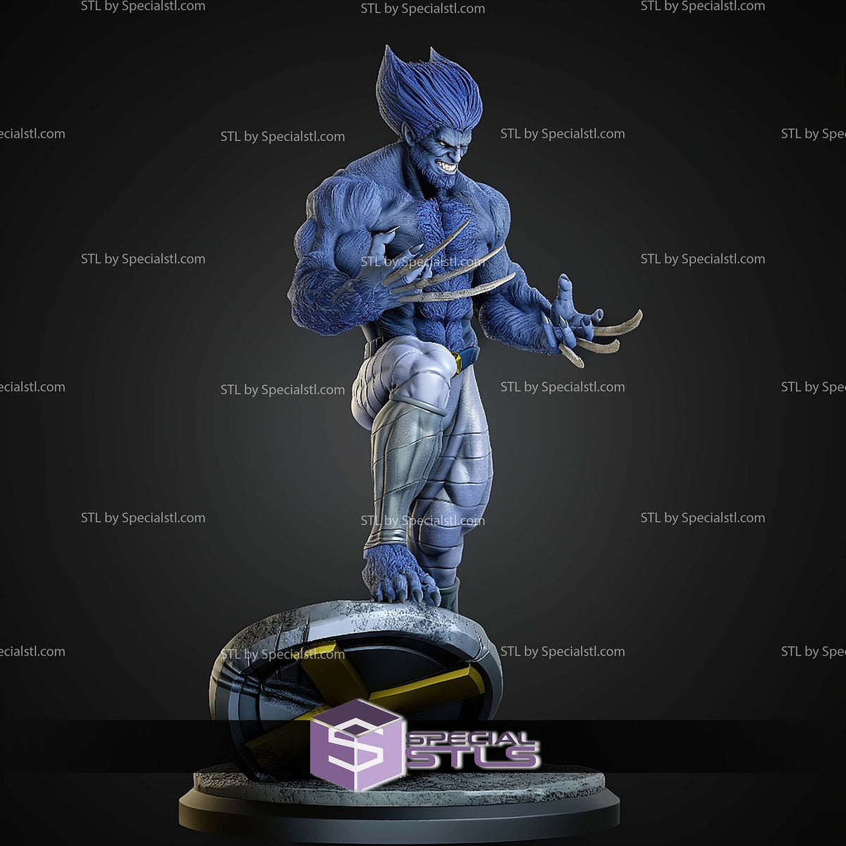 Dark Beast X-Men statua da collezione IceBreaker Series