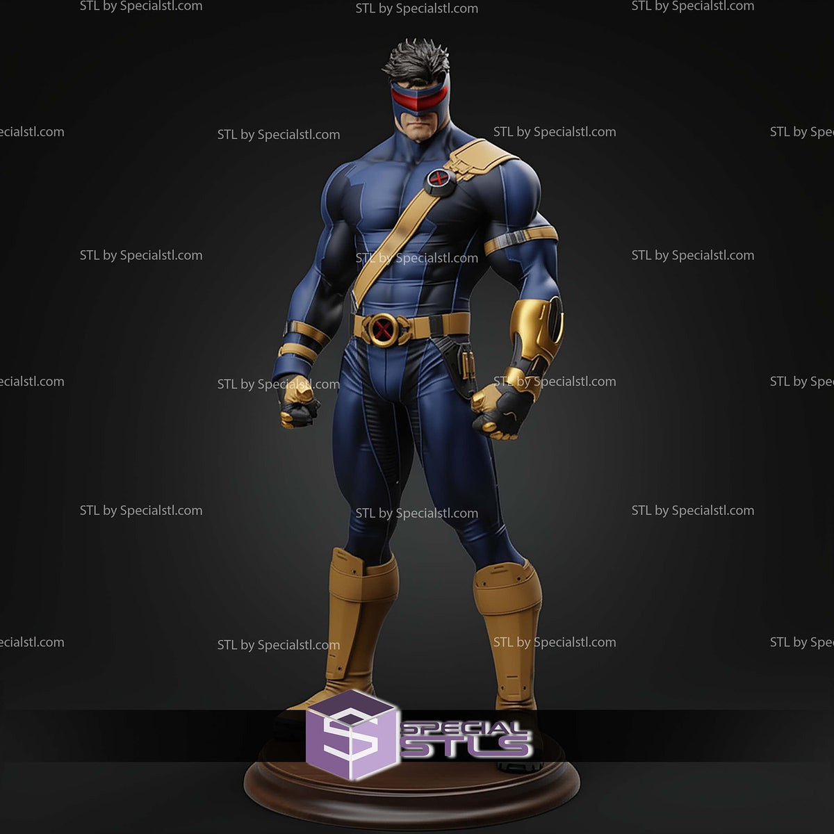 Vigilante Cyclops X-Men statua da collezione IceBreaker Series