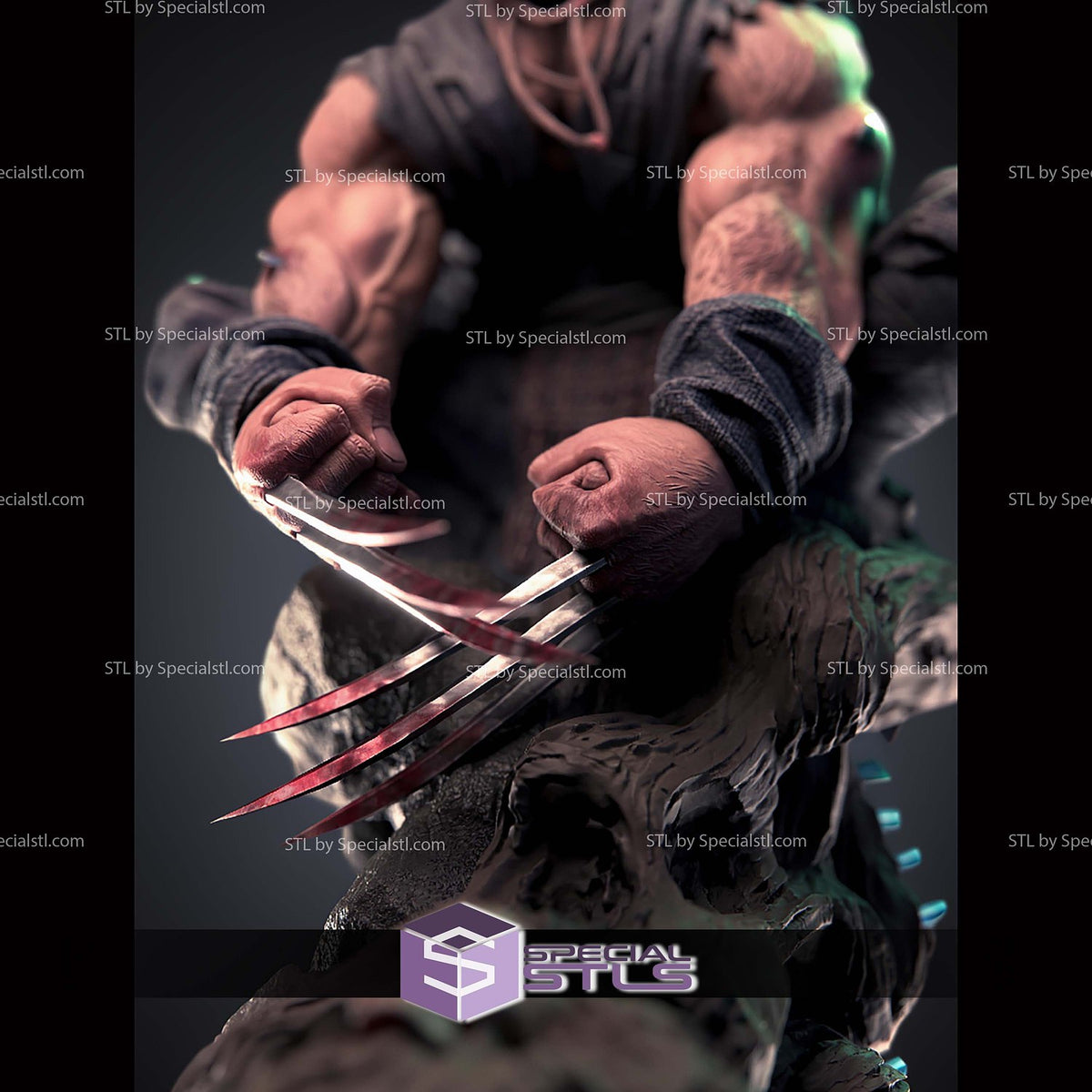 Wolverine Age Of Revelation X-Men statua da collezione IceBreaker Series vista alternativa