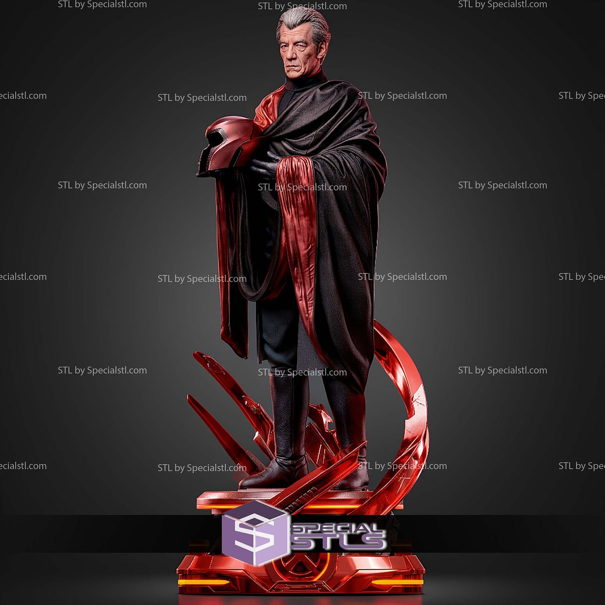 Magneto Ian Mckellen X-Men statua da collezione IceBreaker Series
