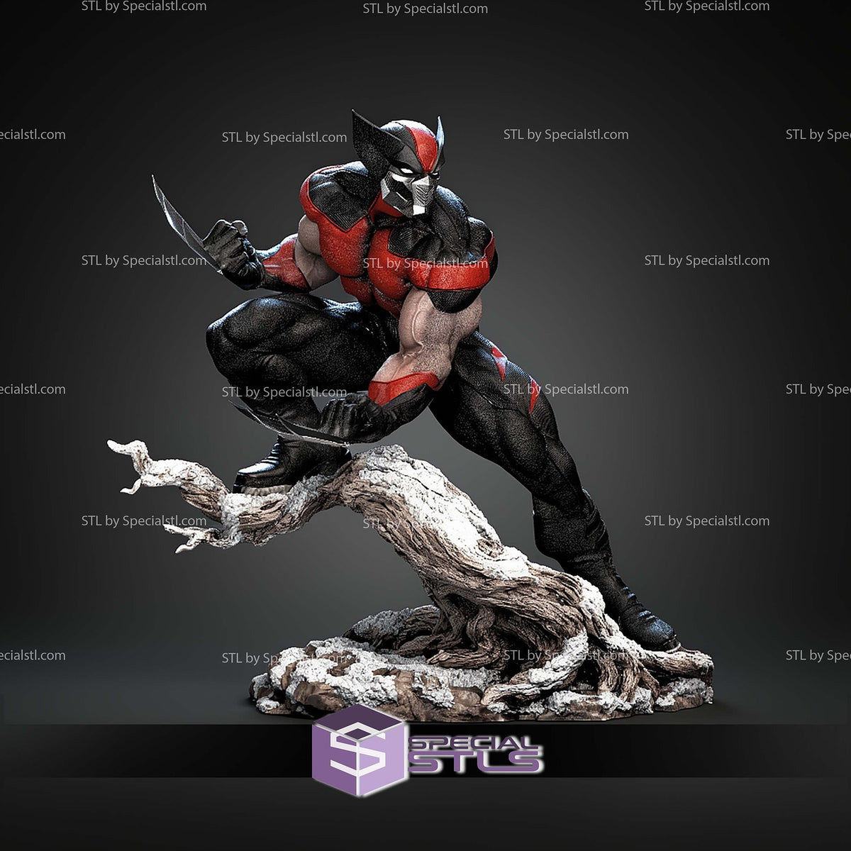 Ultimate Wolverine X-Men statua da collezione IceBreaker Series