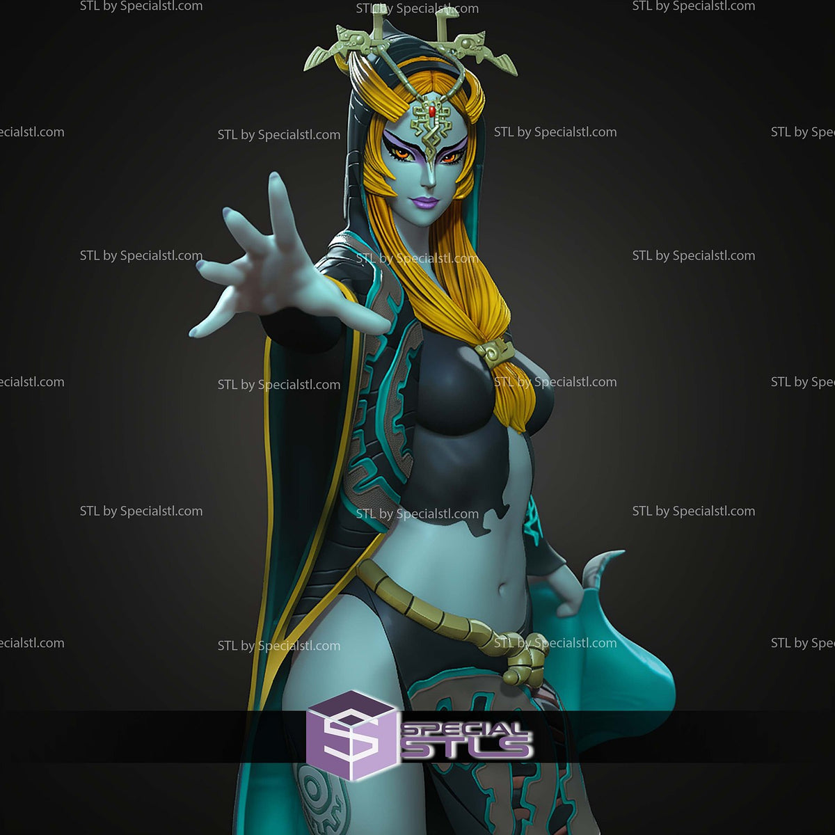 Midna The Legend of Zelda statua da collezione IceBreaker Series