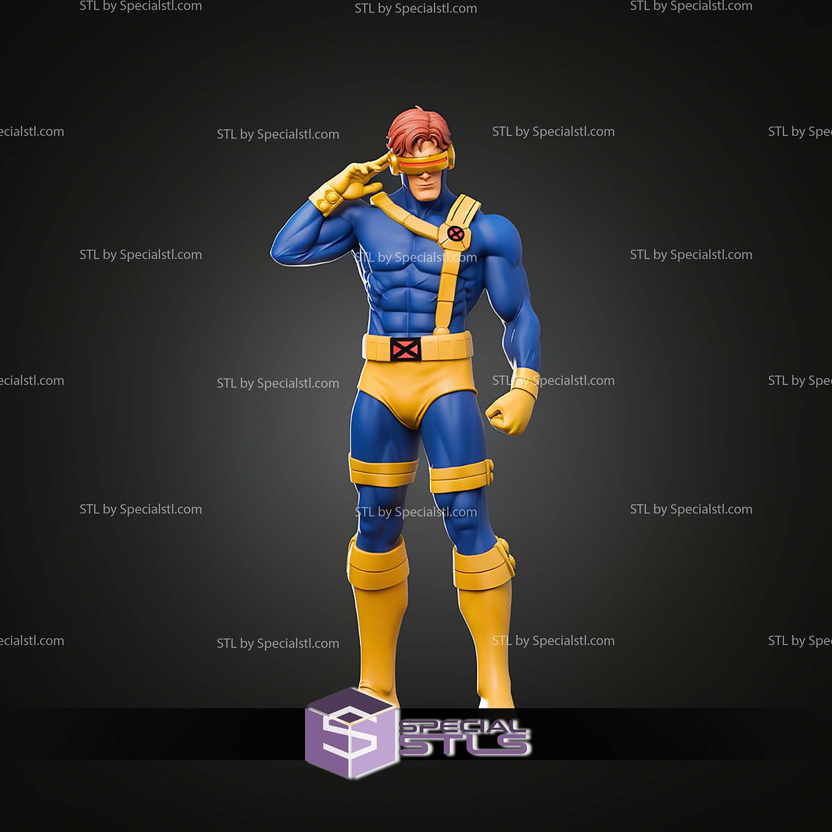Cyclops X-Men statua da collezione IceBreaker Series