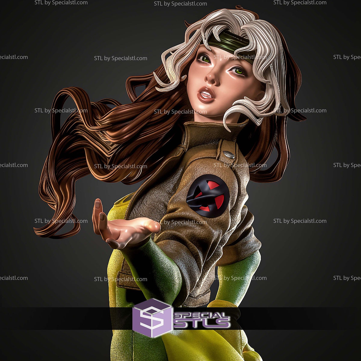 Rogue Beautiful X-Men statua da collezione IceBreaker Series