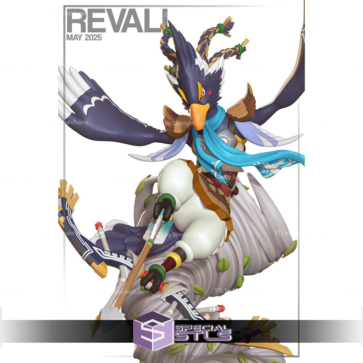 Revali The Legend of Zelda statua da collezione IceBreaker Series