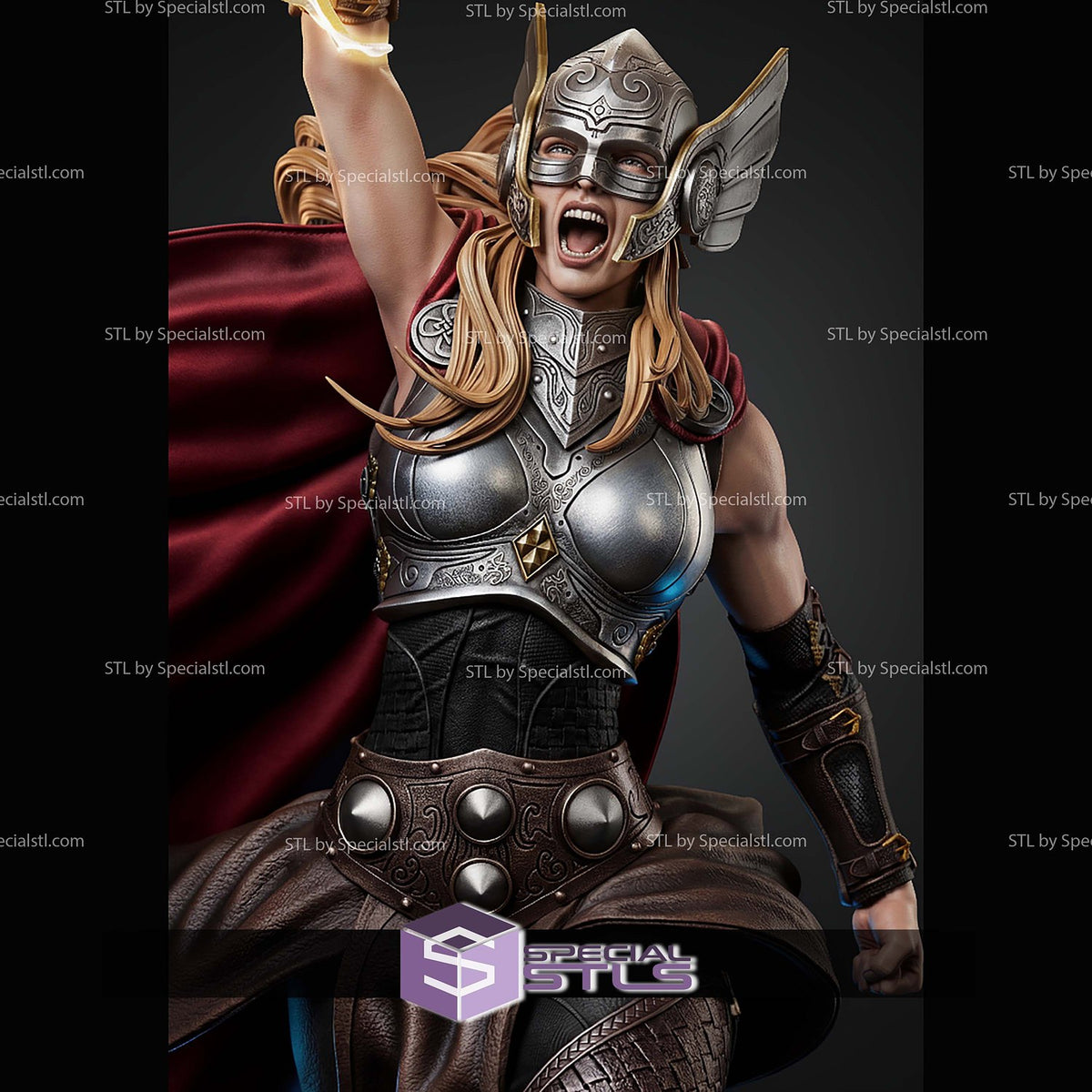 The Mighty Thor 2026 Marvel dettaglio statua da collezione 3