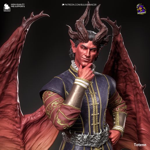 Raphael Baldur's Gate 3 statua da collezione IceBreaker Series