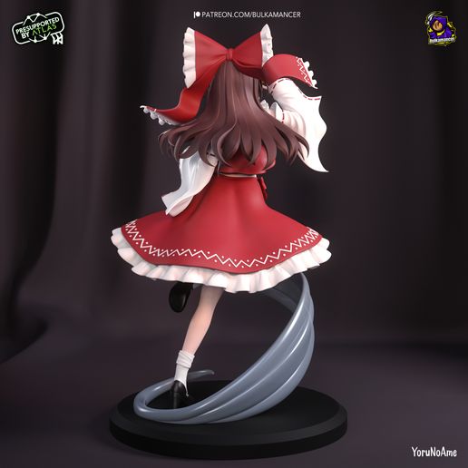 Reimu Hakurei Touhou Project statua da collezione IceBreaker Series