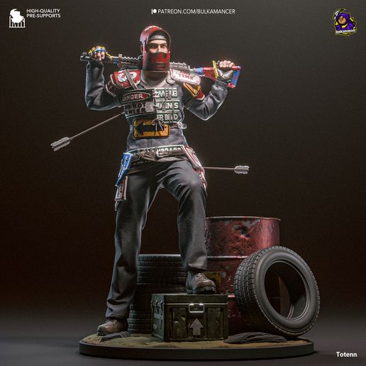 Survivor Rust statua da collezione IceBreaker Series