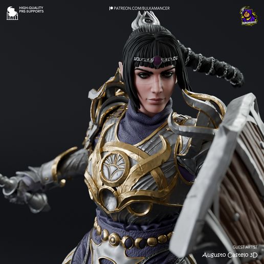 Shadowheart Baldur's Gate 3 statua da collezione IceBreaker Series