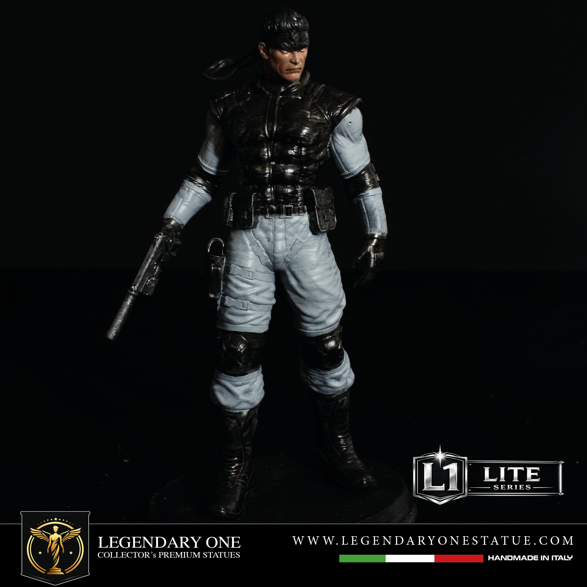 Solid Snake Figure - Metal Gear Solid 2 Statua da Collezione