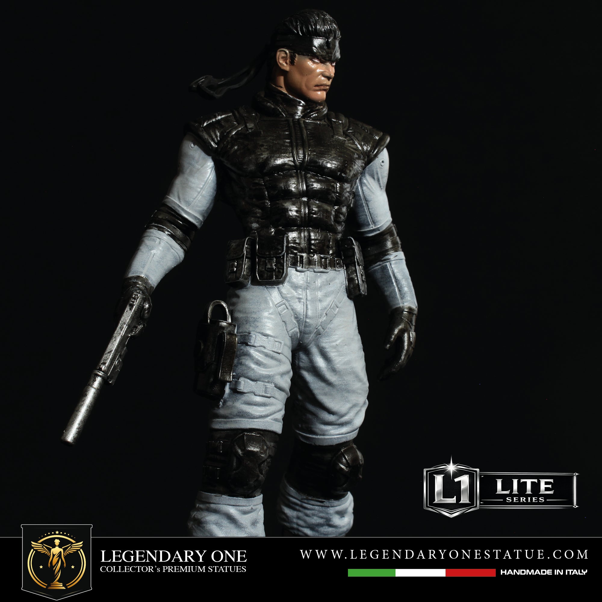 Solid Snake Figure - Metal Gear Solid 2 Statua da Collezione