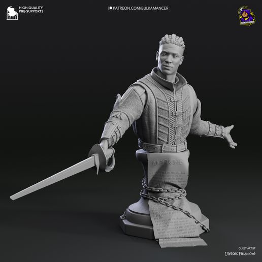 Wyll Baldur's Gate 3 statua da collezione IceBreaker Series