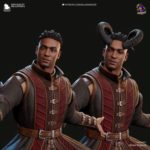 Wyll Baldur's Gate 3 statua da collezione IceBreaker Series