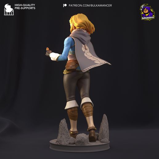 Zelda Tears of the Kingdom statua da collezione IceBreaker Series