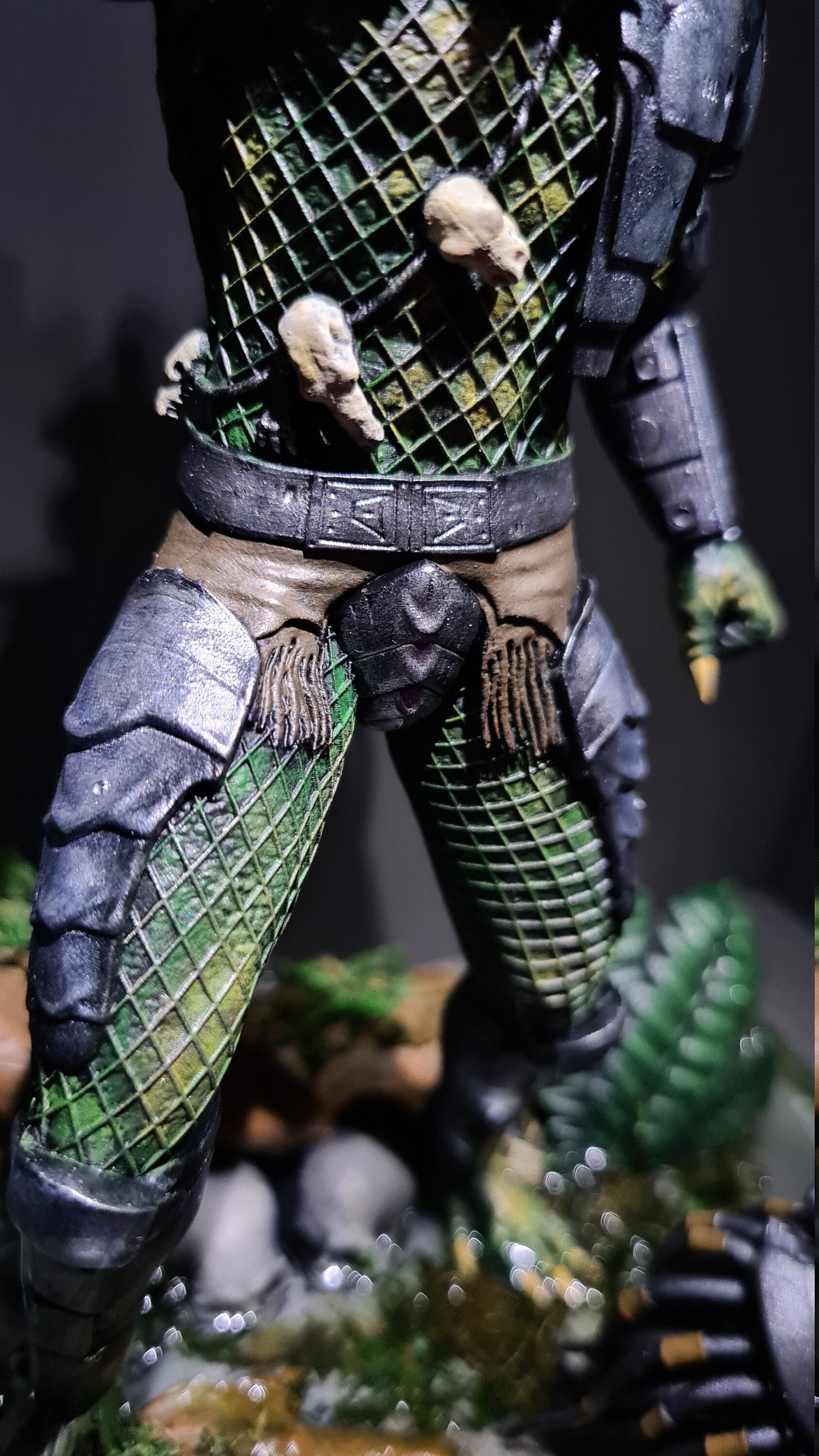 Predator Jungle Hunter Action Figure da collezione esclusiva - Alien Diorama - scala 1:6