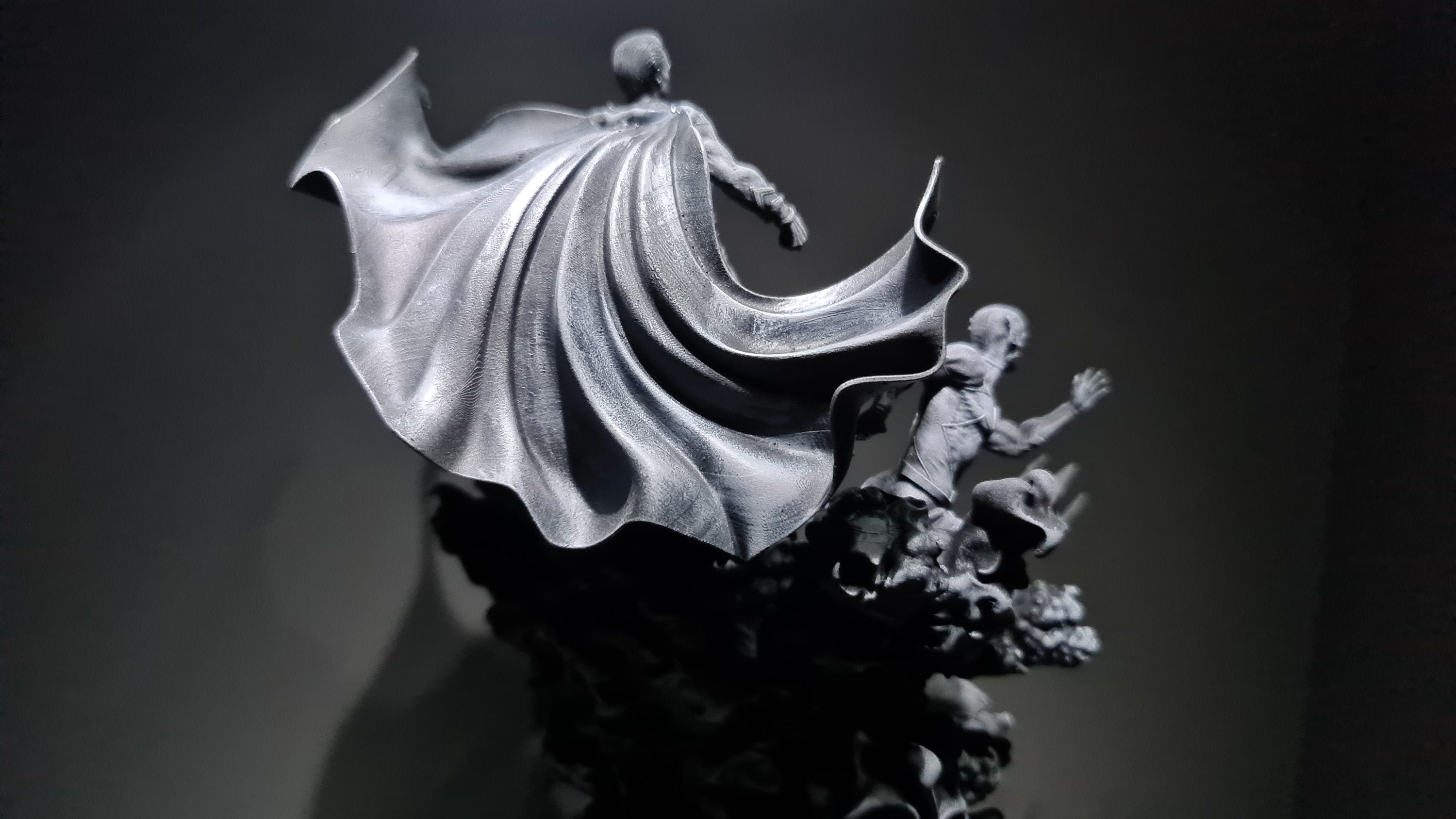 Justice League Diorama da collezione - DC Comics Figure effetto fumo - scala 1:4