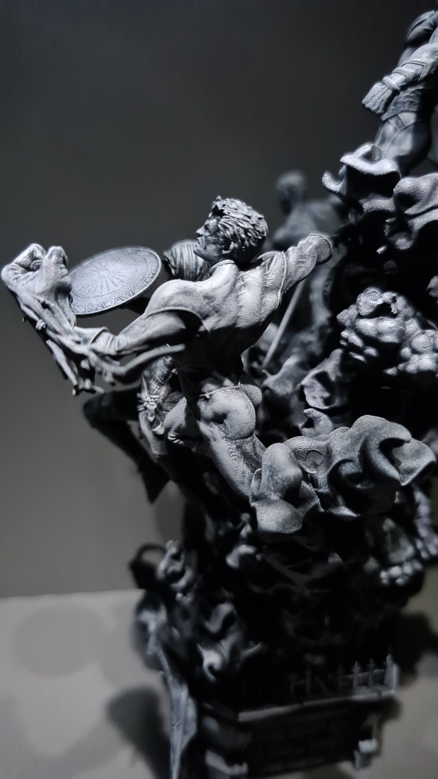 Justice League Diorama da collezione - DC Comics Figure effetto fumo - scala 1:4