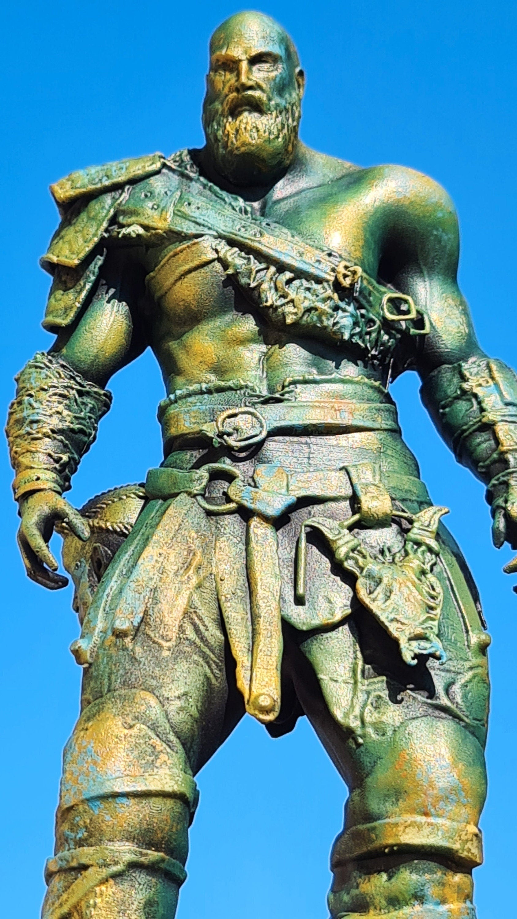 Kratos Statua da Collezione - God Of War Figure esclusiva - Pompeii Edition - scala 1:6