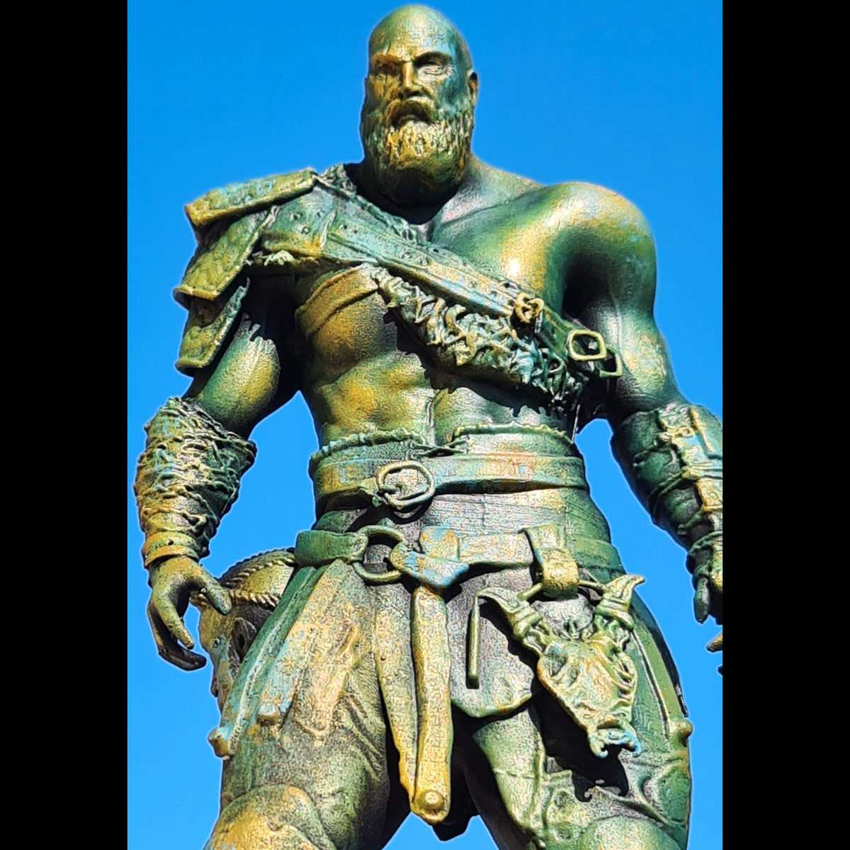 Kratos Statua da Collezione - God Of War Figure esclusiva - Pompeii Edition - scala 1:6