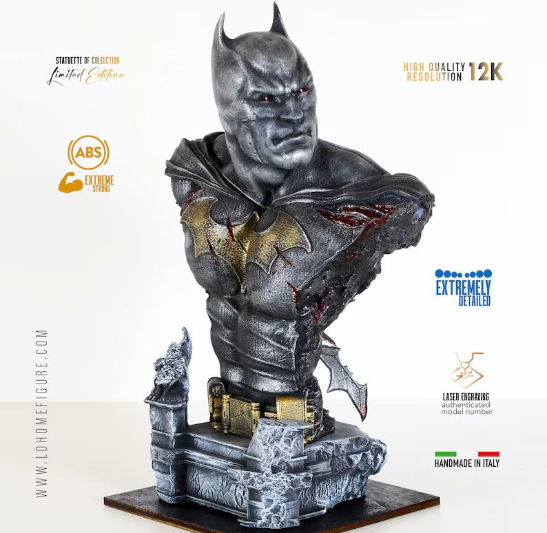 Quadro Batman 50x50 Cm - Tela EGAN Collezione Ufficiale - Home In Art Quadro Batman 50x50 Cm - Tela EGAN Collezione Ufficiale - Home In Art