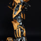 Bumblebee Figure, Transformers Statua da collezione, Magnifica Action Figure di Bumblebee Metal Effect qualità 12K incisione Made in Italy