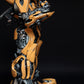 Bumblebee Figure, Transformers Statua da collezione, Magnifica Action Figure di Bumblebee Metal Effect qualità 12K incisione Made in Italy