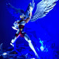 Saint Seiya Diorama Pegasus - Knight of Zodiac Action Figure - Statua di Pegasus con cavallo pezzo esclusivo con Multi LED scena notturna