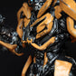 Bumblebee Figure, Transformers Statua da collezione, Magnifica Action Figure di Bumblebee Metal Effect qualità 12K incisione Made in Italy