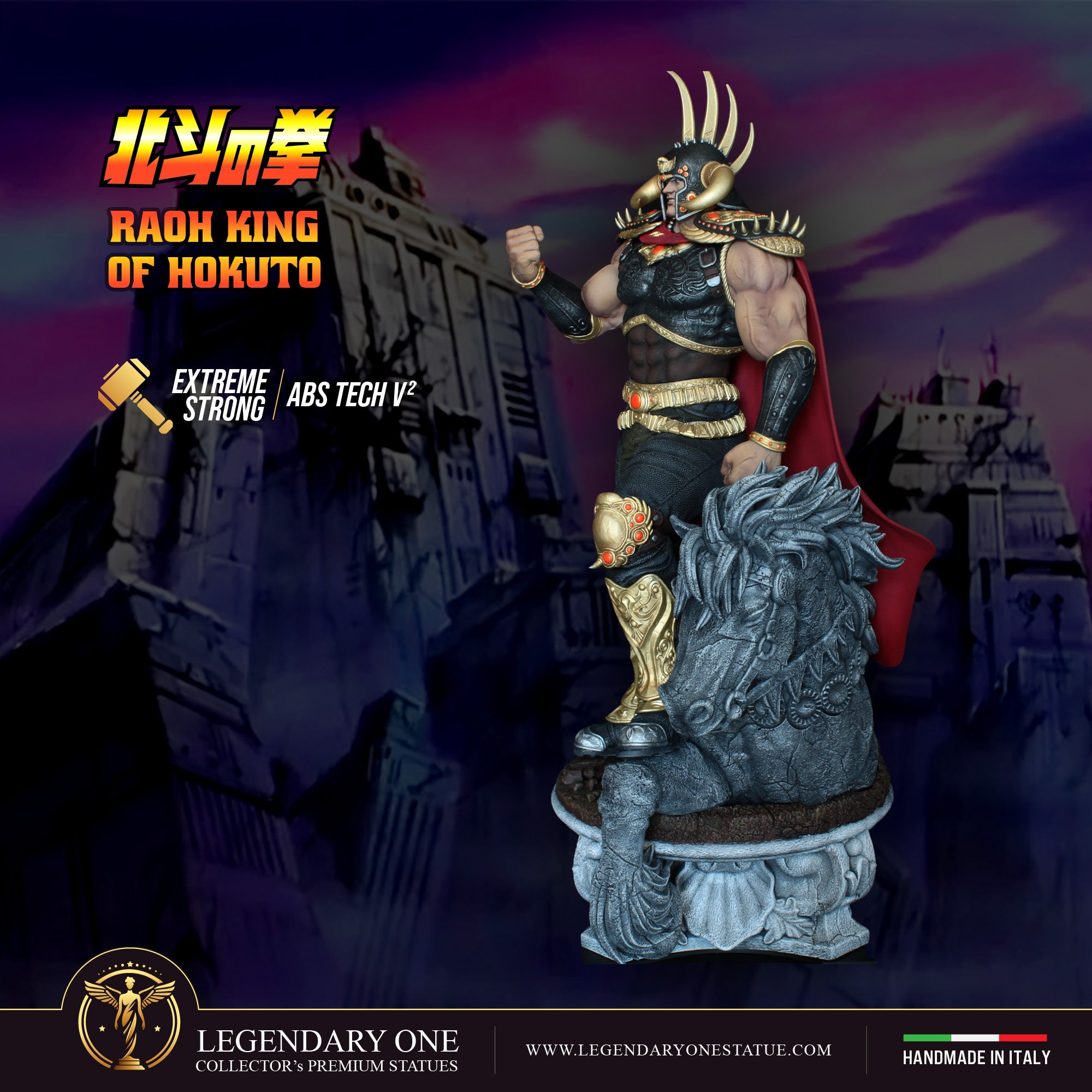 Raoh Statua da Collezione Esclusiva – Ken il Guerriero (Hokuto no Ken) Figure - Limited Edition scala 1:4/1:6