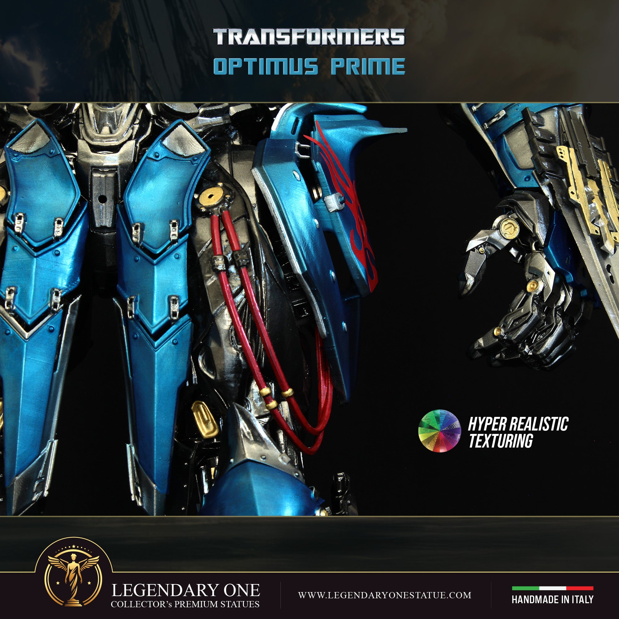 Optimus Prime Statua da collezione - Transformers 4 The Last Knigh Figure Esclusiva - scala 1:3