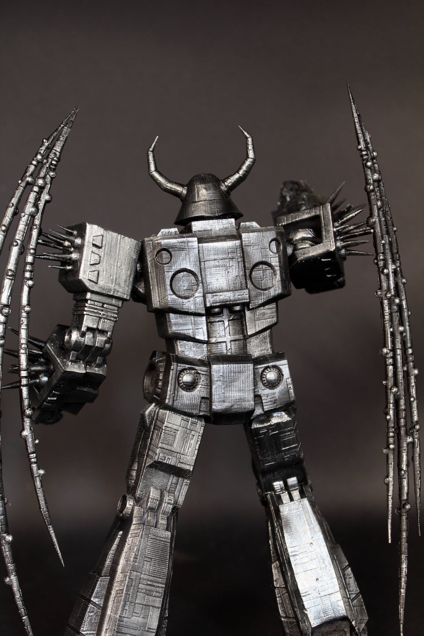 Unicron Figure, Transformers Action Figure Statua esclusiva di Unicron, Metallic Hard Effect, 28cm, con qualità magnifica 12K Made in Italy