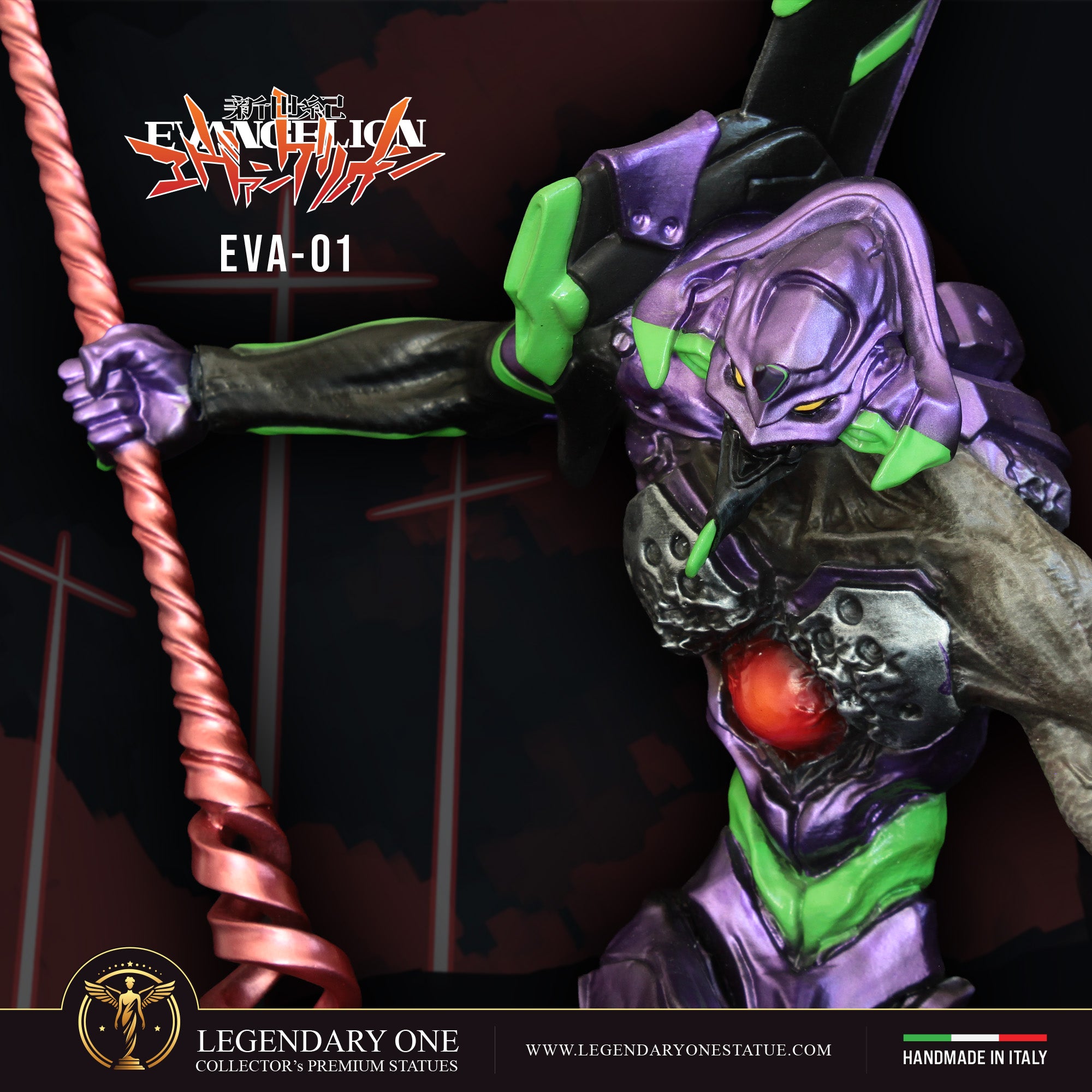 EVA-01 Statua da collezione Berserk Edition - Evangelion Figure - scala 1:4