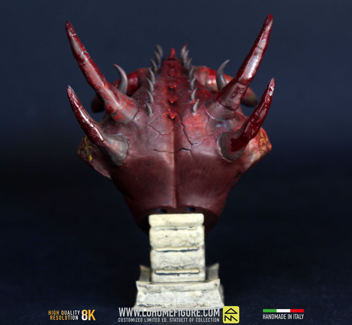 Diablo 4 Figure, statua da collezione di Mephisto personaggio di Diablo, Action Figure di Diablo Mephisto Figurine, 12k Made in Italy