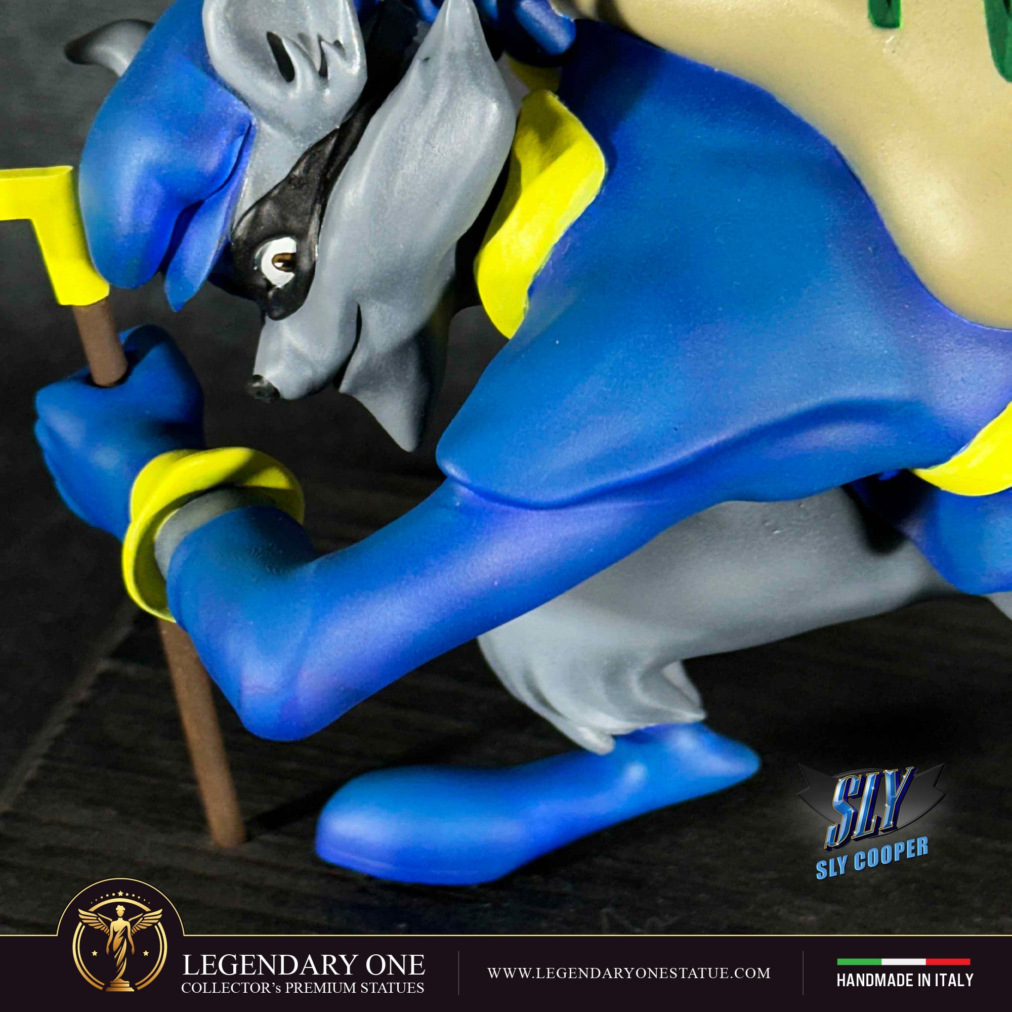 Sly Cooper Statua da collezione - Sly Cooper Figure esclusiva Real Game Color - scala 1:6