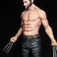 Wolverine Figure, Statua di Logan, Esclusiva Figure di Hugh Jackman, statua da collezione X - Men, Cinematic Effect qualità 12K Made In Italy